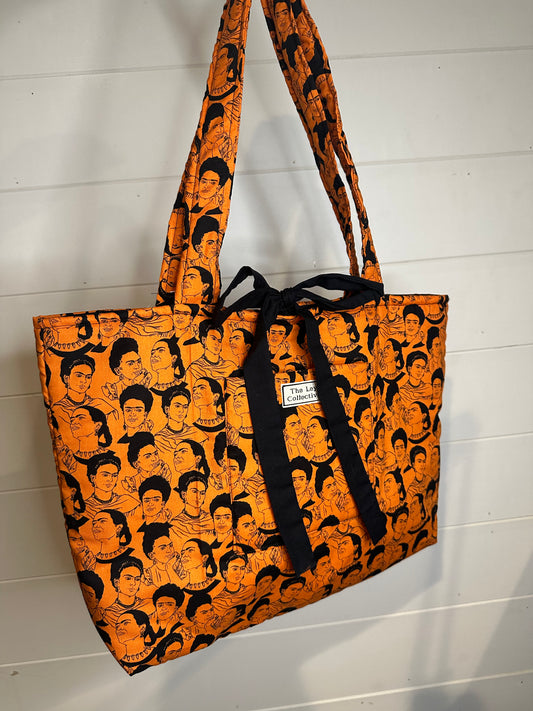 Haley Tote in "Kahlo-ween"