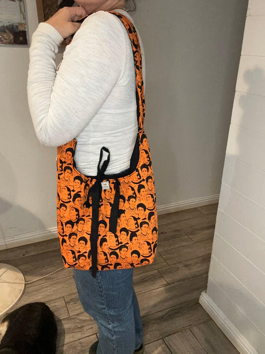 Daina Slouch Bag in "Kahlo-ween"
